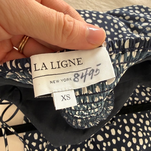 La Ligne Luca Silk Maxi Dress XS (From Sample Sale) - Picture 6 of 6